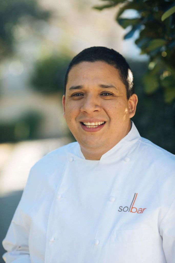 Gustavo Rios, executive chef at Solage, won the People’s Choice award for ‘best bite’ of food served at a Pebble Beach Food and Wine event earlier this month. Photo courtesy Solage