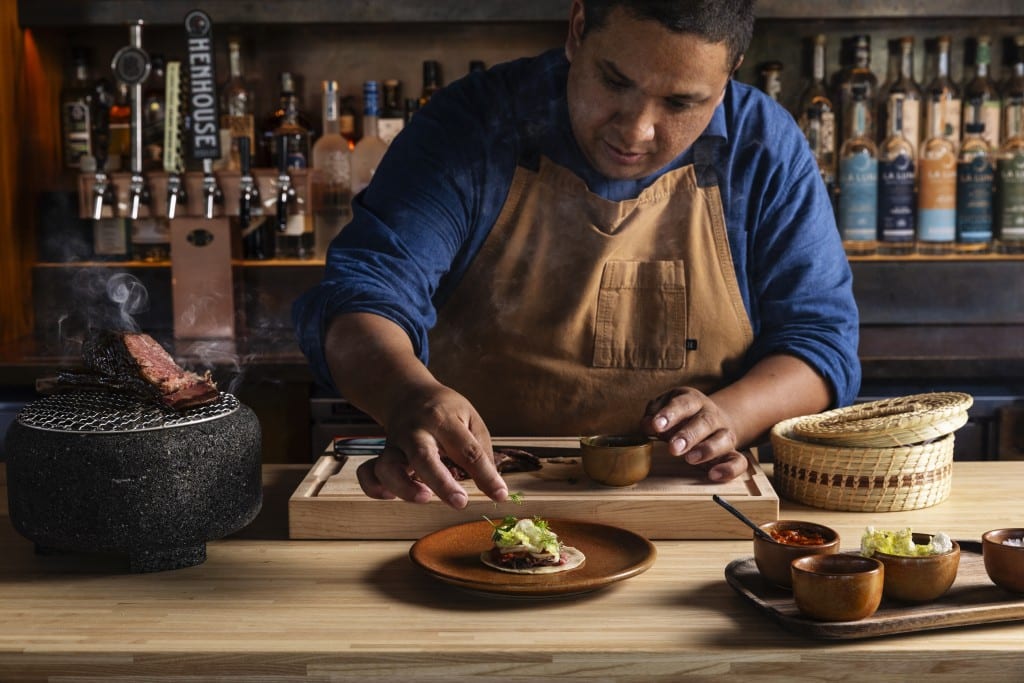 Gustavo Rios, executive chef at Solage, won the People’s Choice award for ‘best bite’ of food served at a Pebble Beach Food and Wine event earlier this month. Photo courtesy Solage