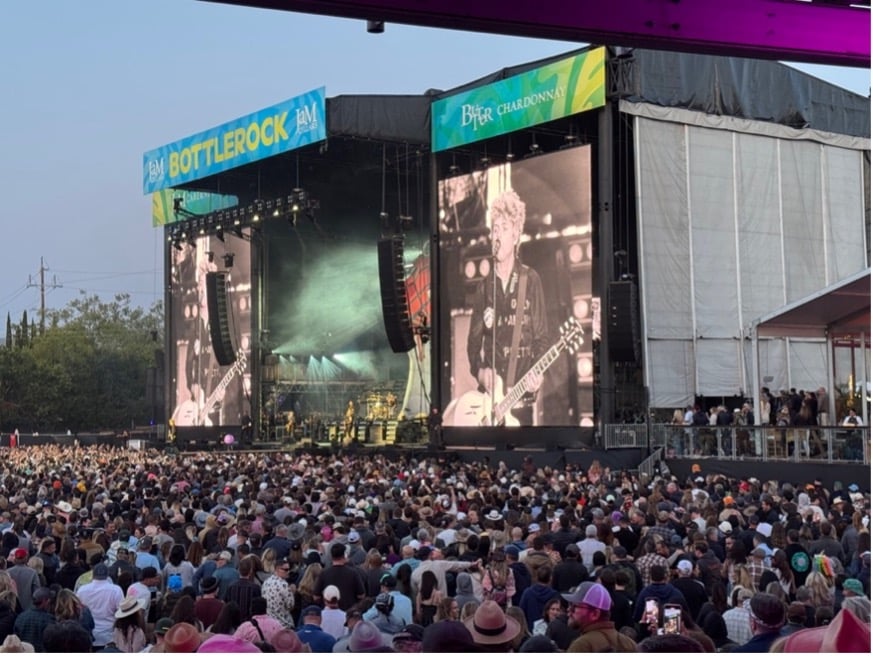 JaM Cellars Stage at BottleRock 2025 Photo by David Kerns