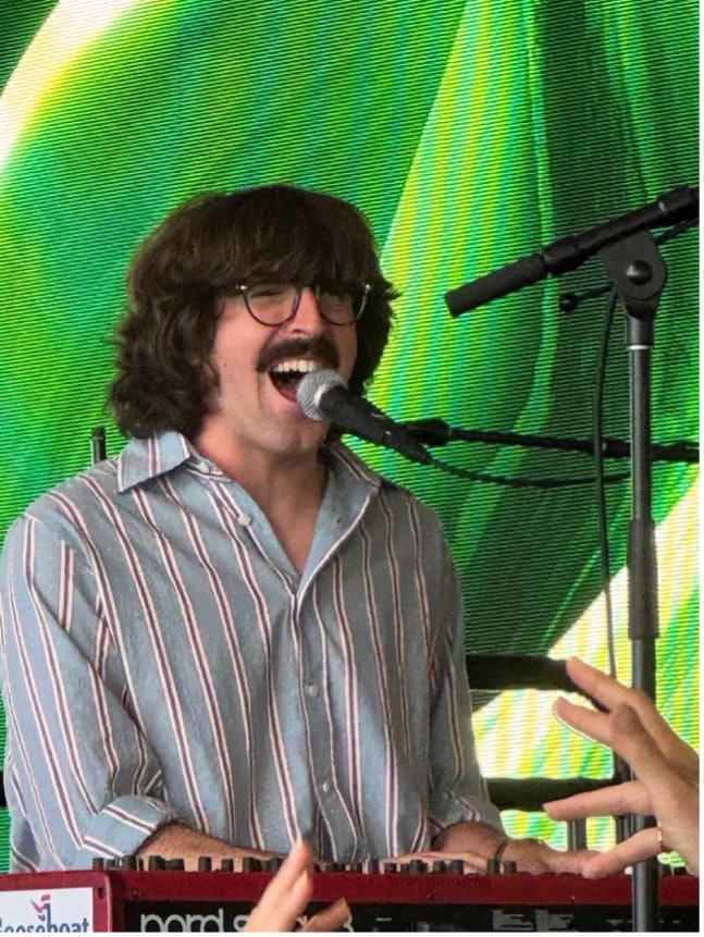 Peter Anspach at BottleRock 2025 Photo by David Kerns
