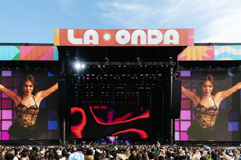 Danna Paola performed at the La Onda festival in Napa on Saturday, June 1, 2024. Photo courtesy La Onda
