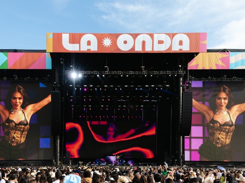 Danna Paola performed at the La Onda festival in Napa on Saturday, June 1, 2024. Photo courtesy La Onda