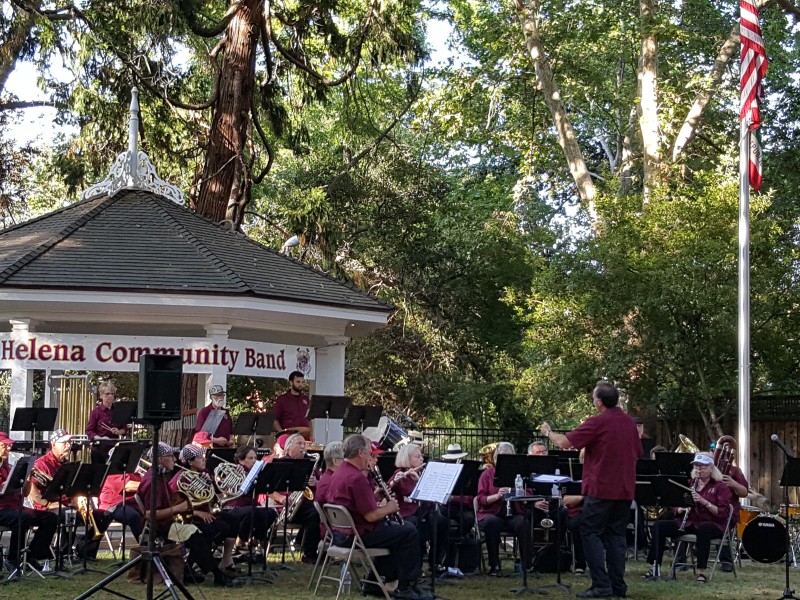 The St. Helena Community Band will play a free concert on the Fourth of July at Lyman Park. St. Helena Community Band photo