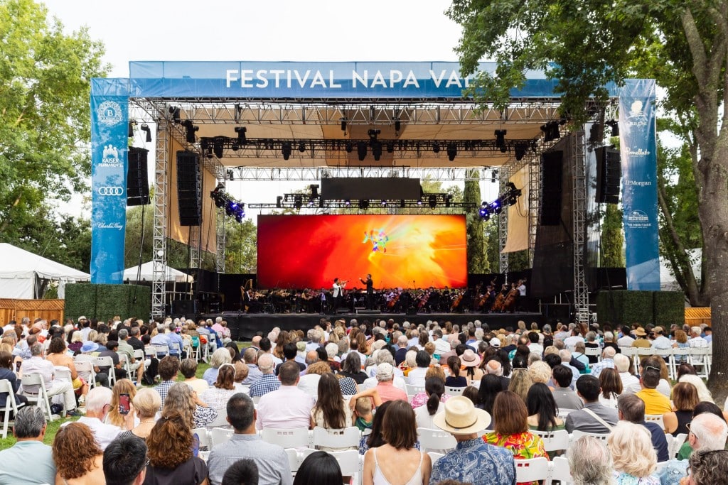 Festival Napa Valley Grand Cru Classics at Charles Krug Winery July 13, 2024. Drew Altizer photo