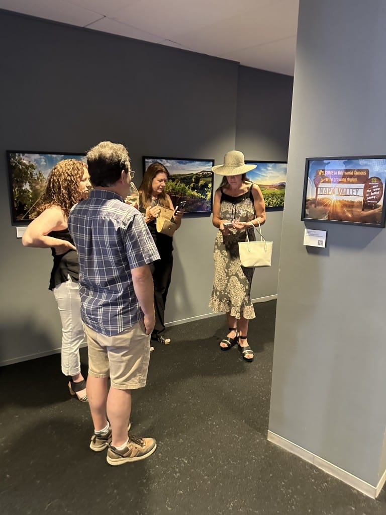 “The Beauty of Napa Valley: Photography of Bob McClenahan” exhibit is now open at CIA Copia in Napa. Lisa Adams Walter photo